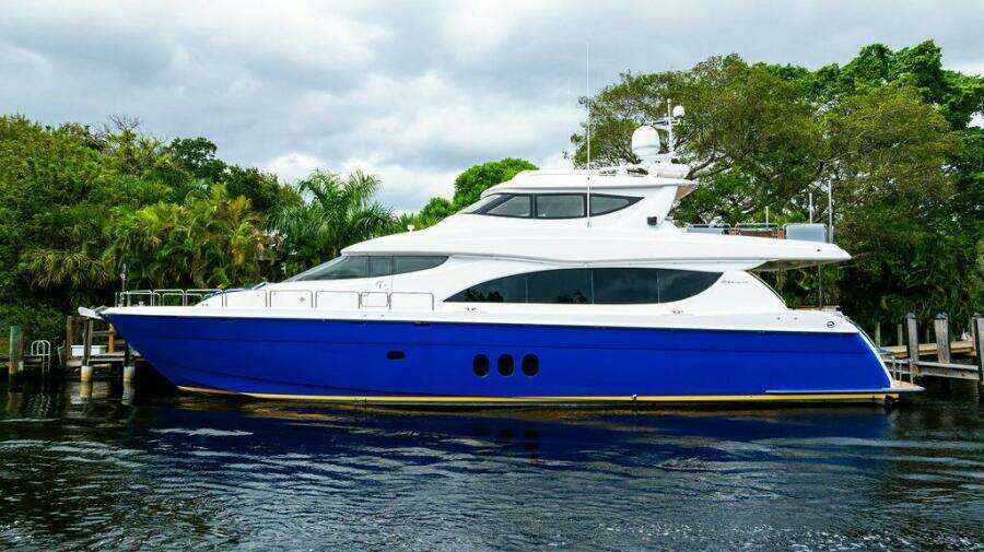 2007 Hatteras Enclosed Bridge MY