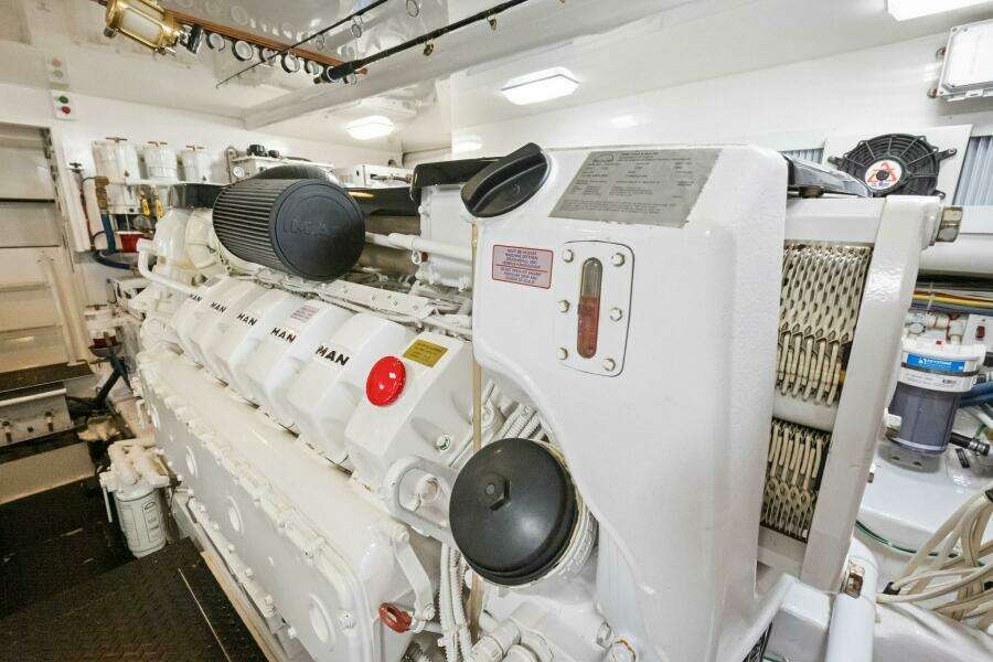 2015 Viking 52 Open "Terrabbean" - Engine Room