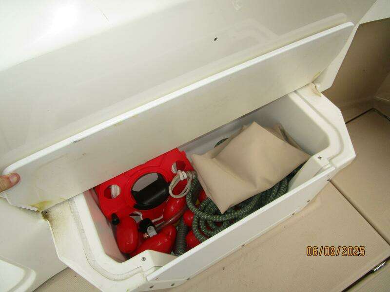 28' Cutwater cockpit storage1