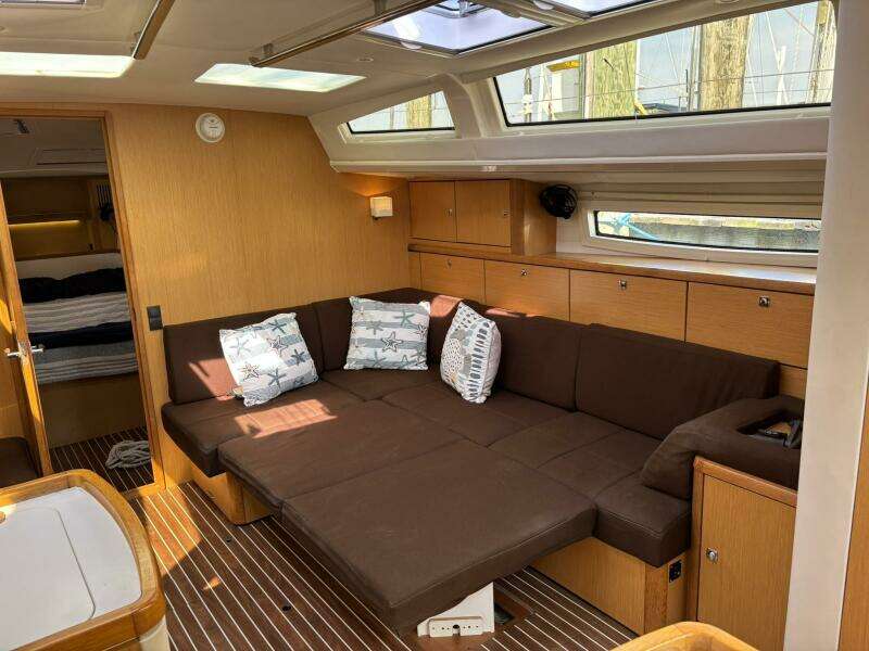 Salon Table Converts to reclining area