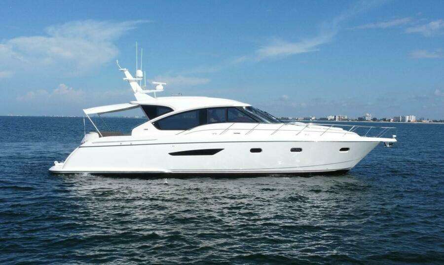 2008 58 Tiara Yachts Sovran - Dreamscape - Profile