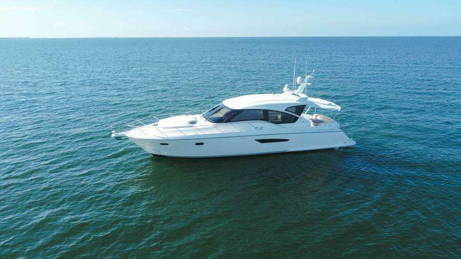 2008 58 Tiara Yachts Sovran - Dreamscape - Port Profile