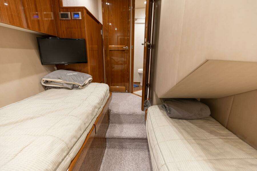 2015 Viking 62 Convertible- Gas Money- Guest Stateroom