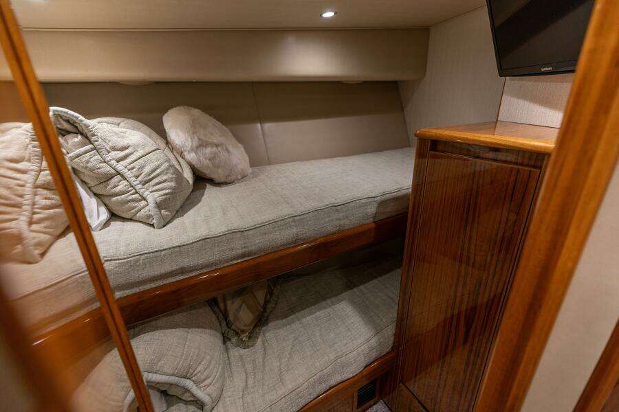 2015 Viking 62 Convertible- Gas Money- Guest Stateroom