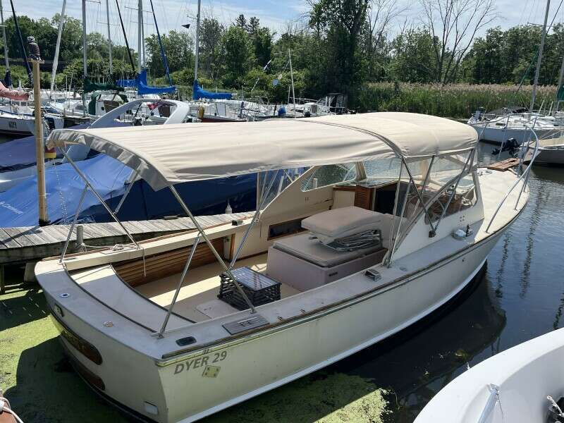1981 Dyer Dyer 29 Flush Deck-Bass Boat