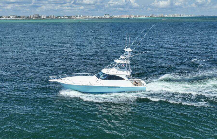 2016 Viking 52 Sport Tower- CONTAGIOUS HABIT- Profile