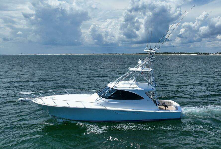 2016 Viking 52 Sport Tower- CONTAGIOUS HABIT- Profile