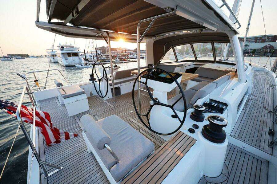 Cockpit From Starboard Quarter