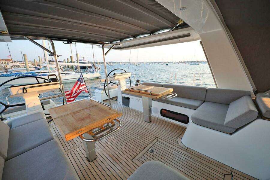 Cockpit Looking Aft To Port