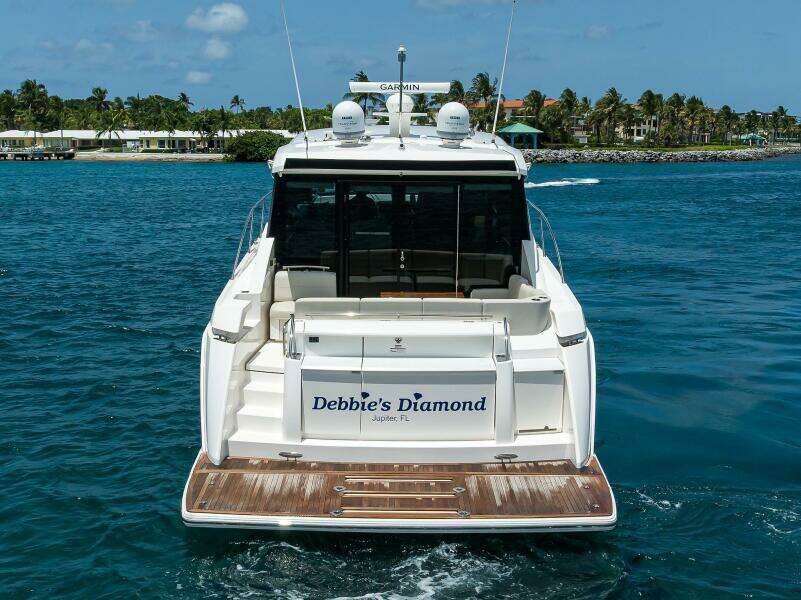 Tiara 49 DEBBIE'S DIAMOND - Aft Profile