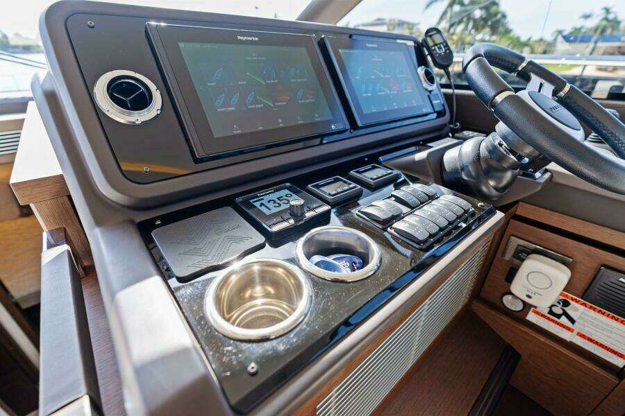2020 52 Prestige Flybridge - Vacay - Helm Controls