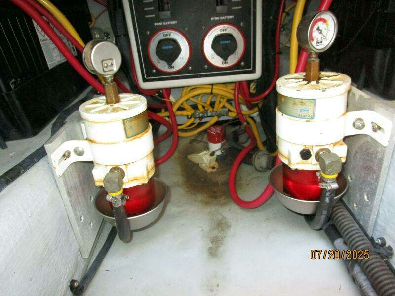 34' Mainship Racor fuel filters