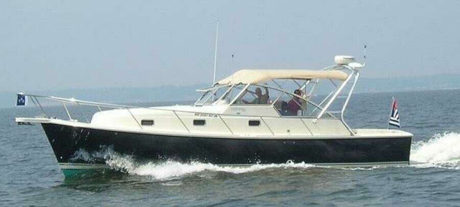 34' Mainship port profile