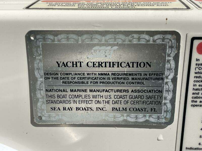 2000 Sea Ray 400 Sedan Bridge