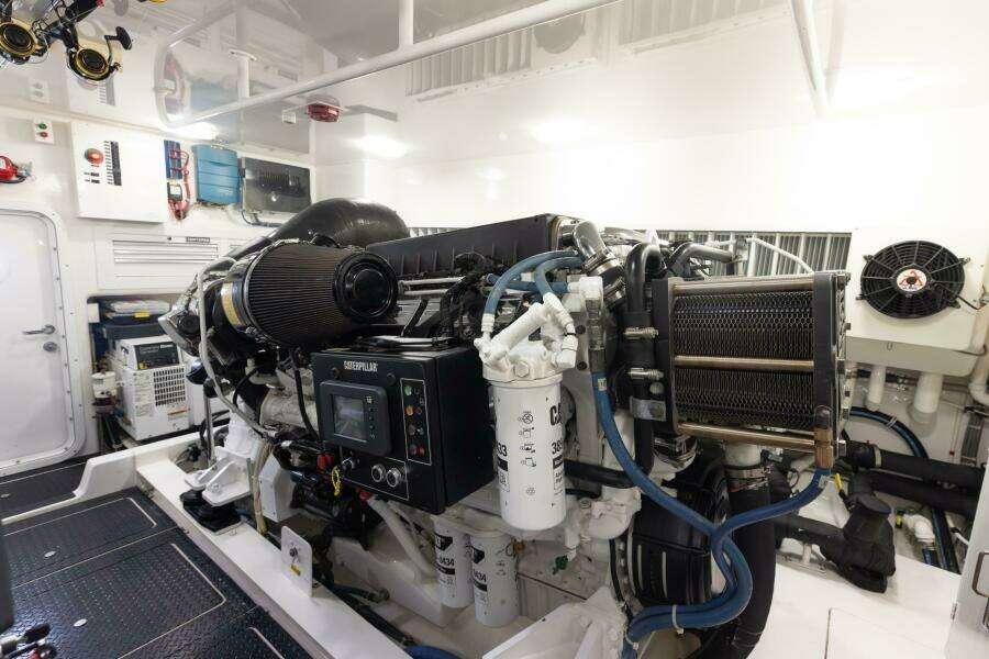 Port Engine Looking Aft