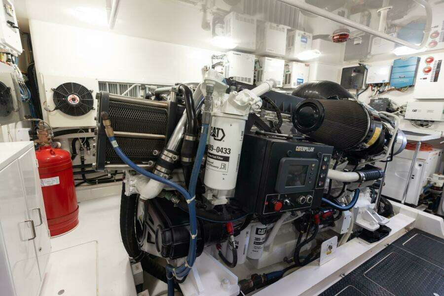 Starboard Engine Looking Aft
