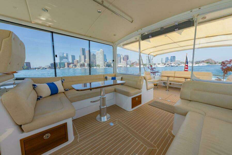 Starboard Upper Salon Settee