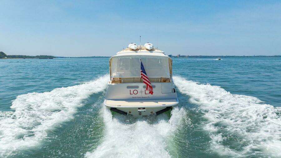 Aft Bimini Curtains Down Underway 30kts