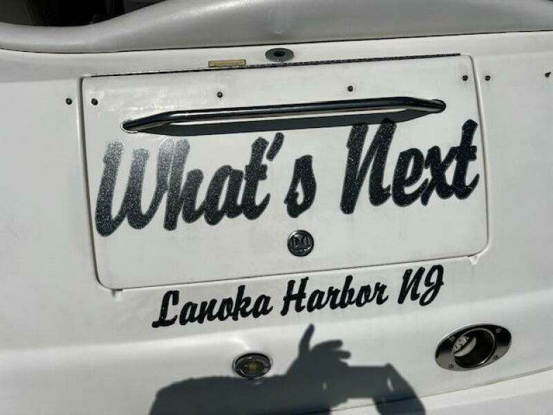 410 transom storage locker