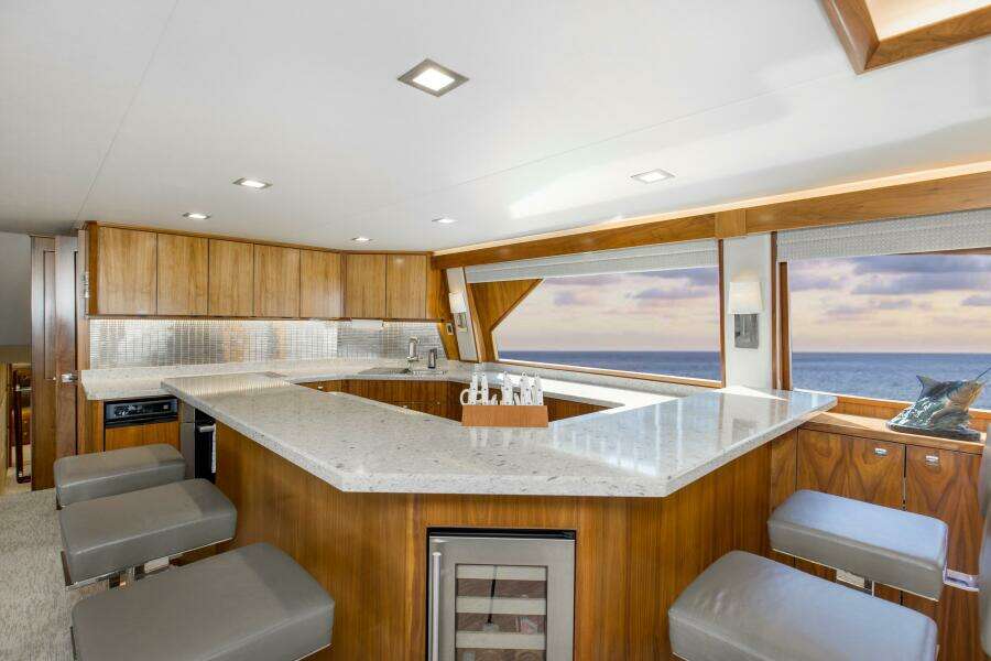 2016 92 Viking Enclosed Bridge Touche Galley (2)