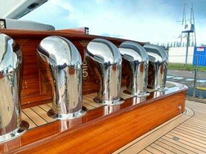 Aft Steel Dorade Vents