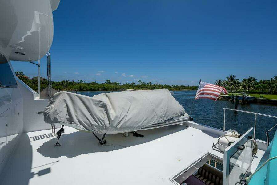 Ocean Alexander 78 Somewhere In Time- Aft Deck