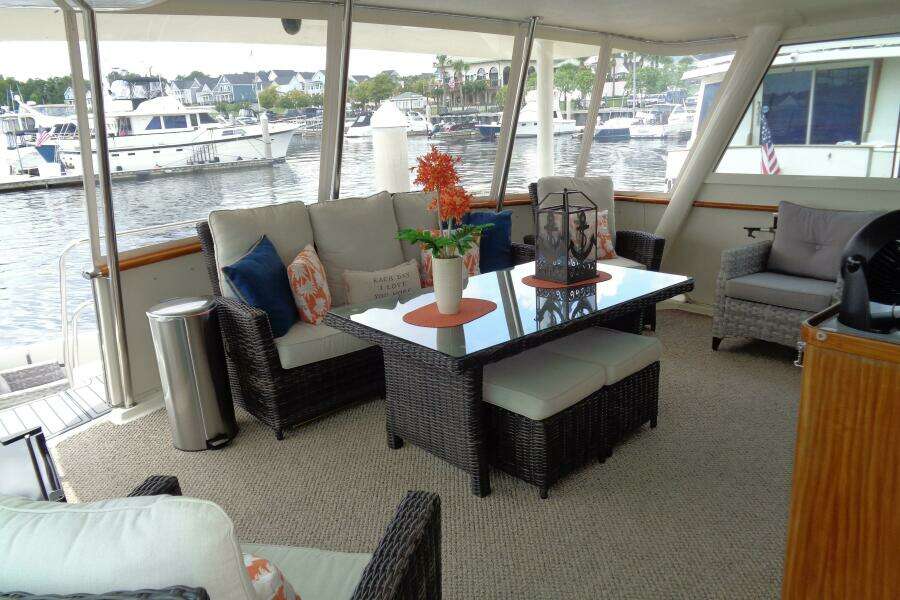 1987 Hatteras 70 Cockpit Motor Yacht