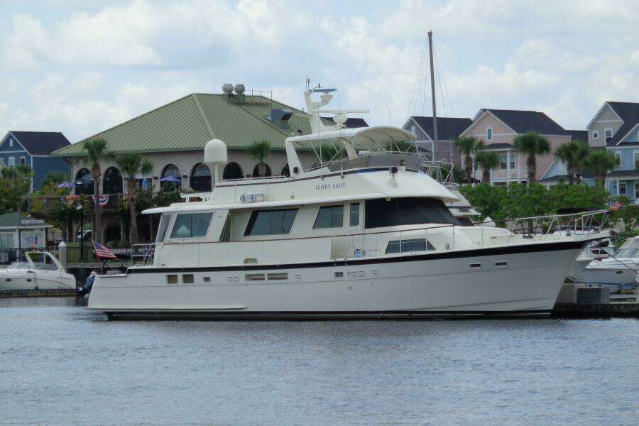 1987 Hatteras 70 Cockpit Motor Yacht