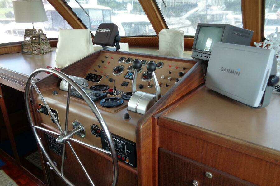 1987 Hatteras 70 Cockpit Motor Yacht