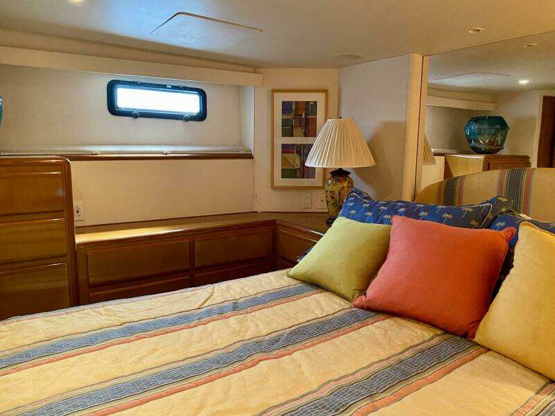 Master Stateroom Bed