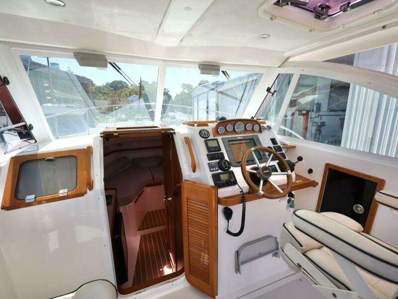 Helm and Companionway