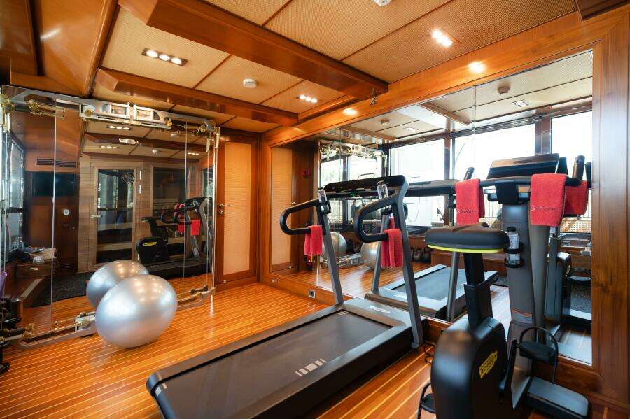 Beach Club Gym with Sauna