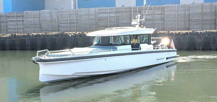 2024 Axopar 37 Cross Cabin with Bench Seat, V10s