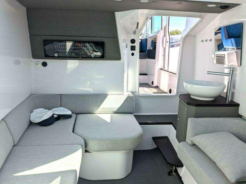 2024 Axopar 37 Cross Cabin with Bench Seat, V10s