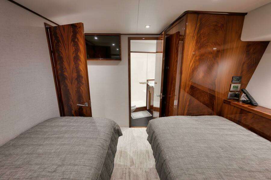 2025 Viking 90 Convertible- NIKKI BELLA- Starboard Stateroom