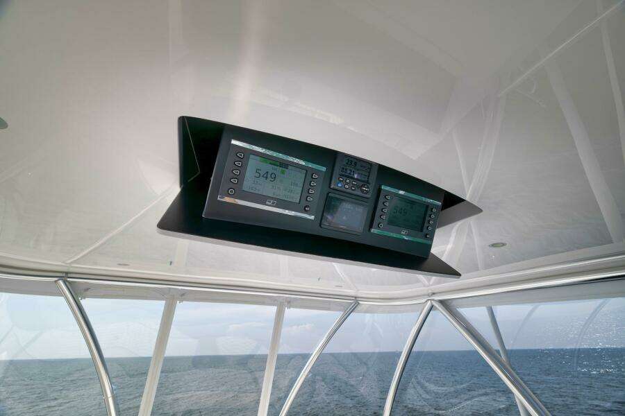 2025 Viking 90 Convertible- NIKKI BELLA- Flybridge Helm