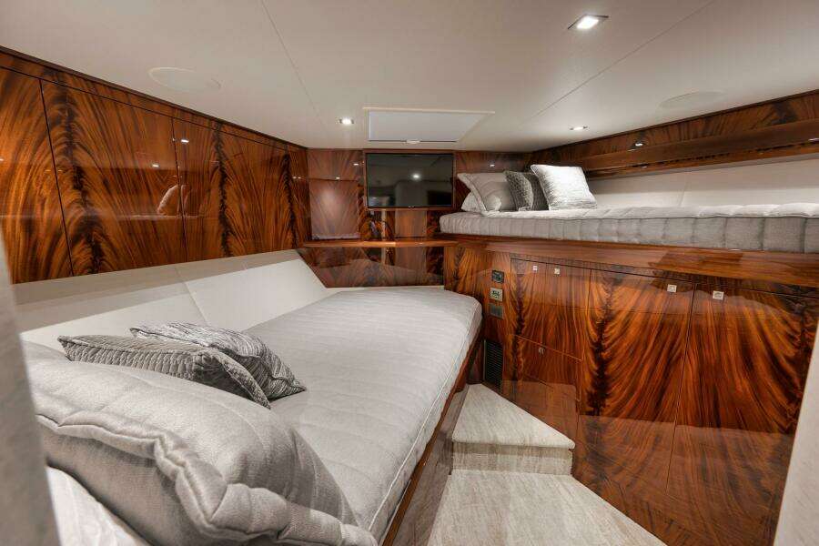 2025 Viking 90 Convertible- NIKKI BELLA- Forward Stateroom 
