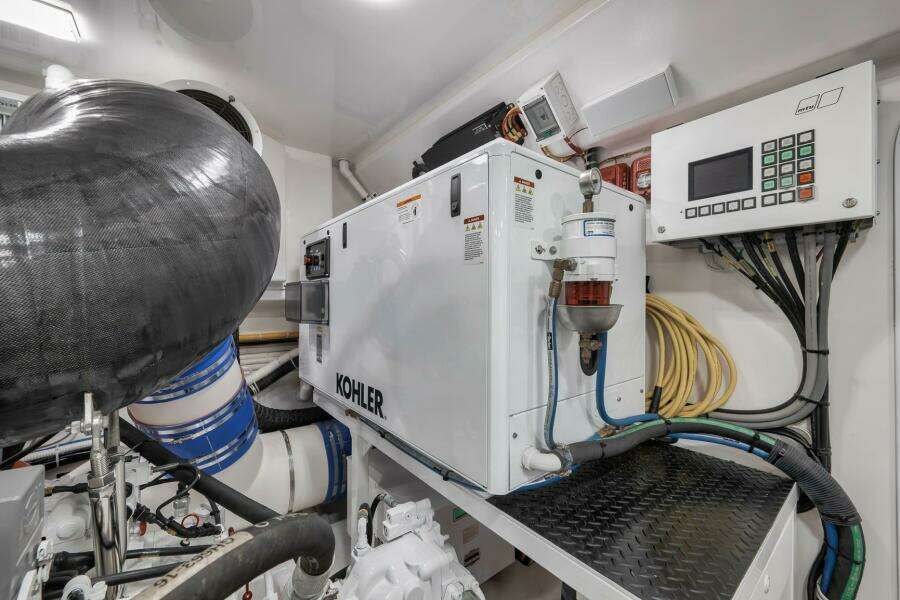 2025 Viking 90 Convertible- NIKKI BELLA- Engine Room