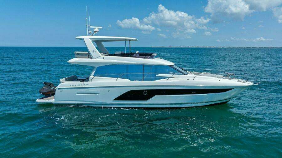 2022 59 Prestige Flybridge - How Sweet It Its - Profile