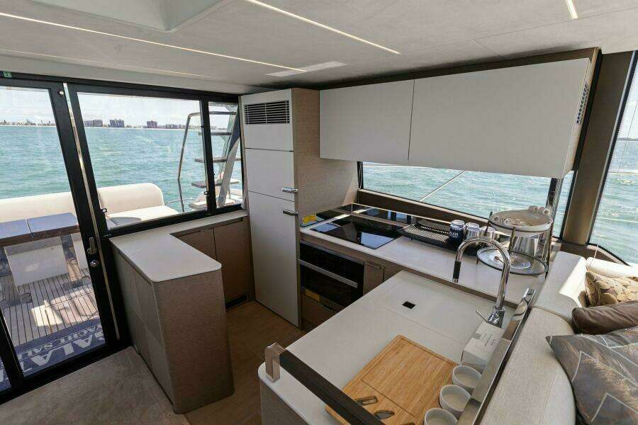 2022 59 Prestige Flybridge - How Sweet It Its - Galley
