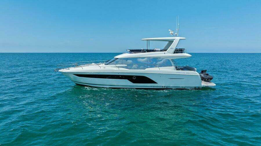 2022 59 Prestige Flybridge - How Sweet It Its - Profile