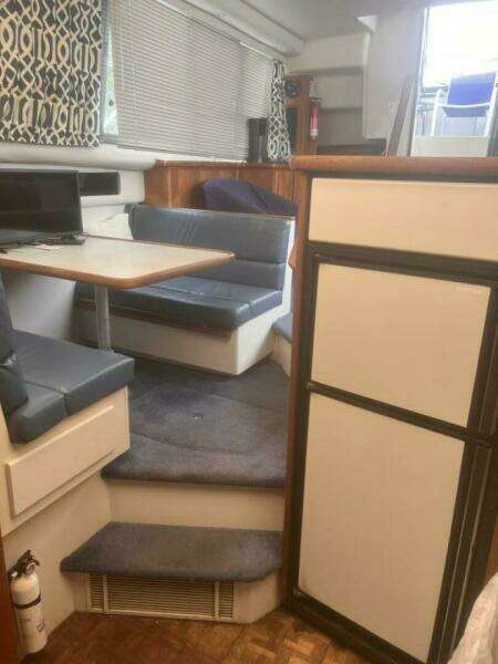 Gally Looking Aft Settee