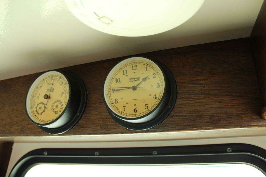 Weems & Plath Barometer And Clock