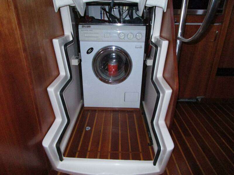 Washer & Dryer Under Steps