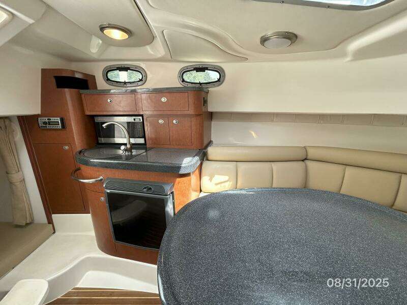 31' Boston Whaler cabin port