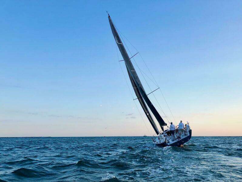 2018 J/121 Alchemy upwind starboard tack