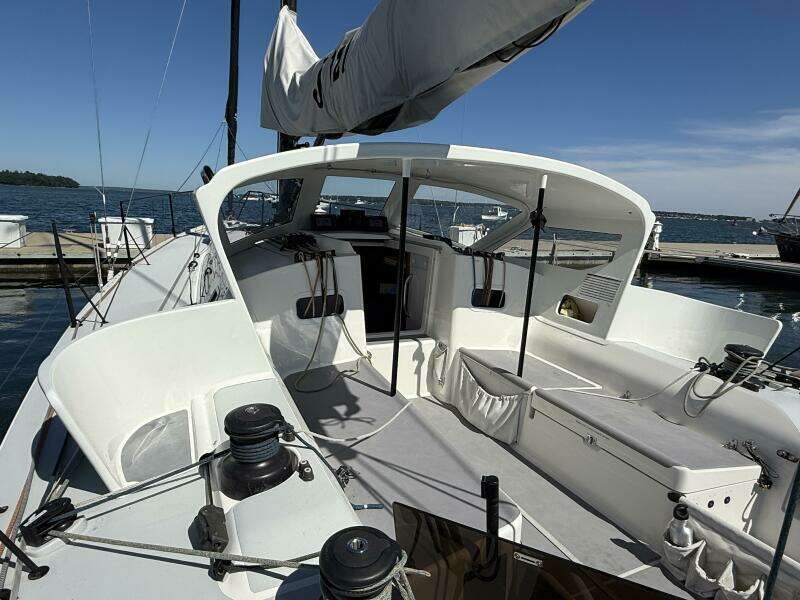 2018 J/121 Alchemy port cockpit