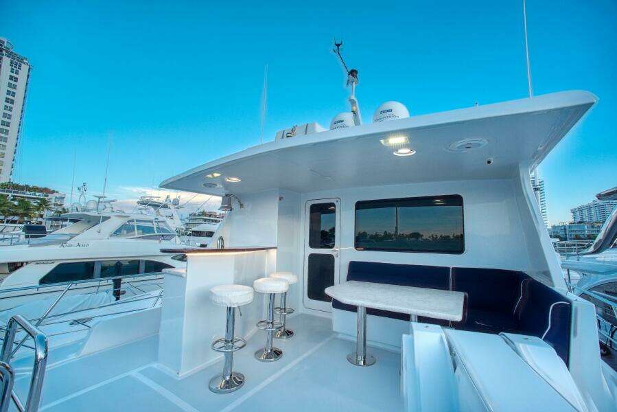 Upper Boat Deck Bar and Seating