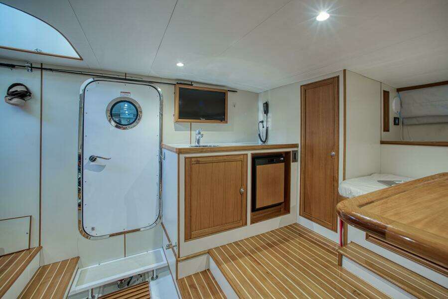 Crew Cabin and Engine Room Door