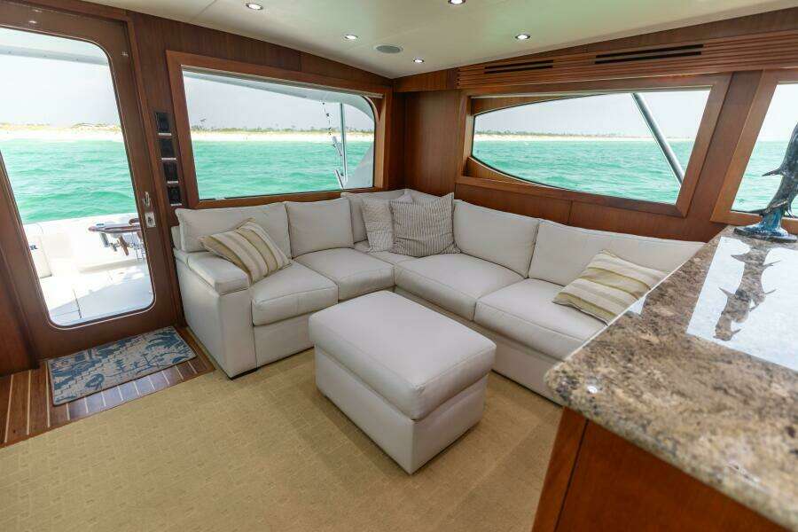 2008 Hatteras 60 Convertible  Galley 4
